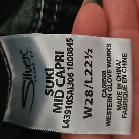 Silver jeans capri style - Picture 7 of 7